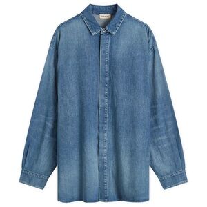 Fear of God Light Blue Denim Shirt